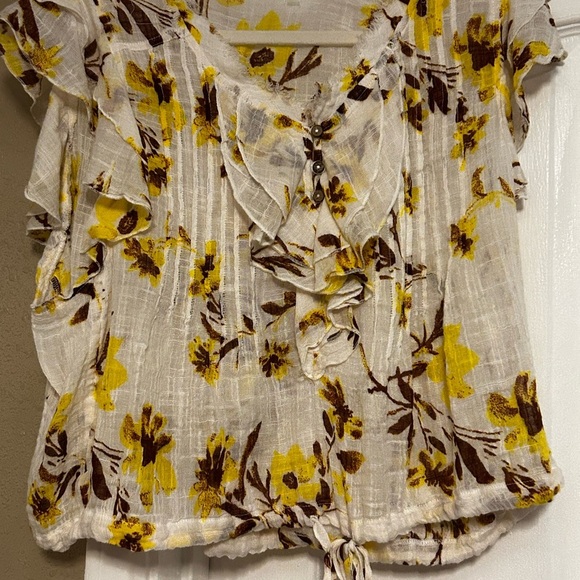 Free People Naya Printed Top small - Picture 8 of 16
